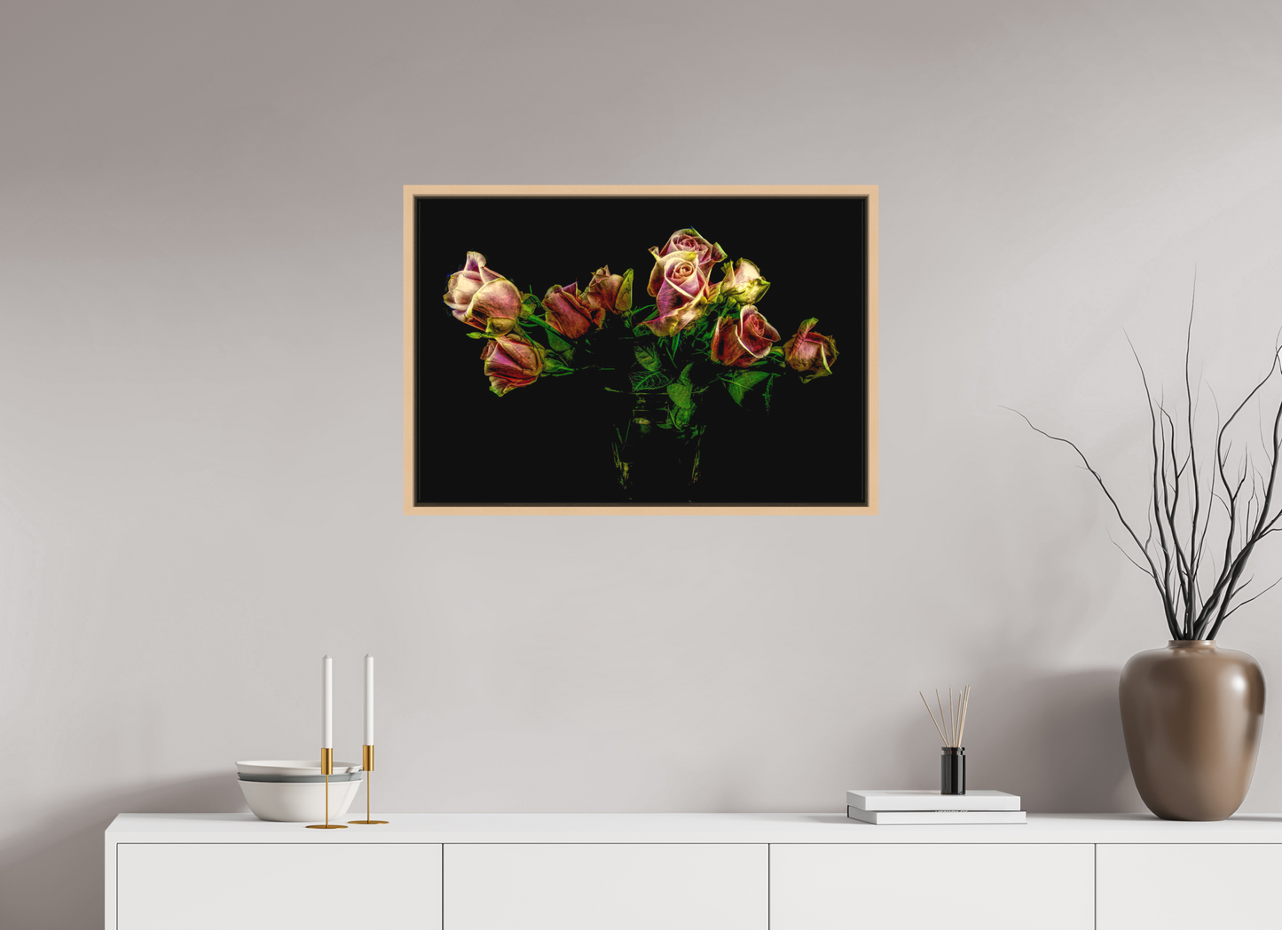 Roses Lighten Our Lives
