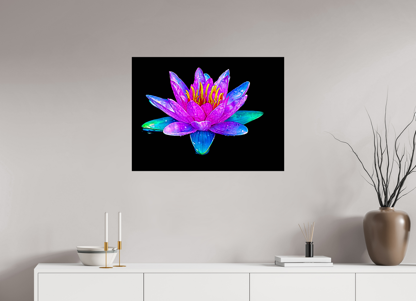 Fluorescent Flower