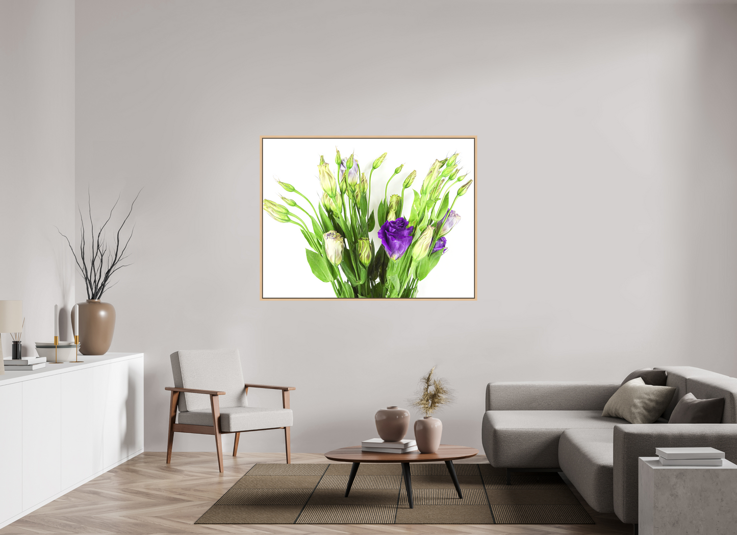 Purple Beauties (White Background)