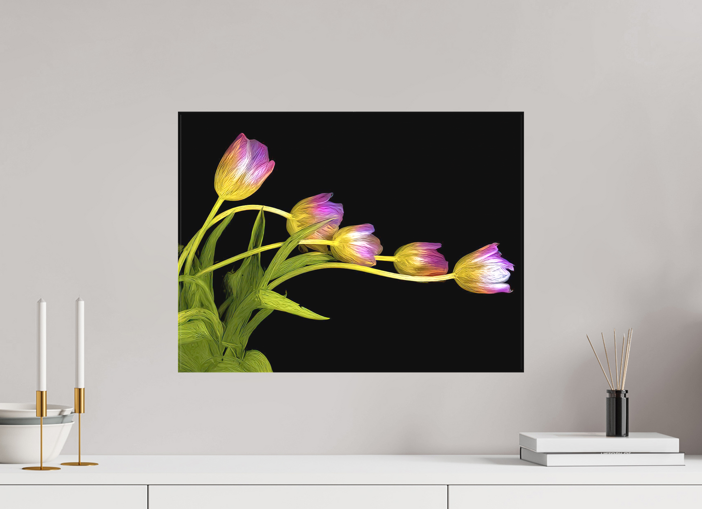 Dancing Tulips