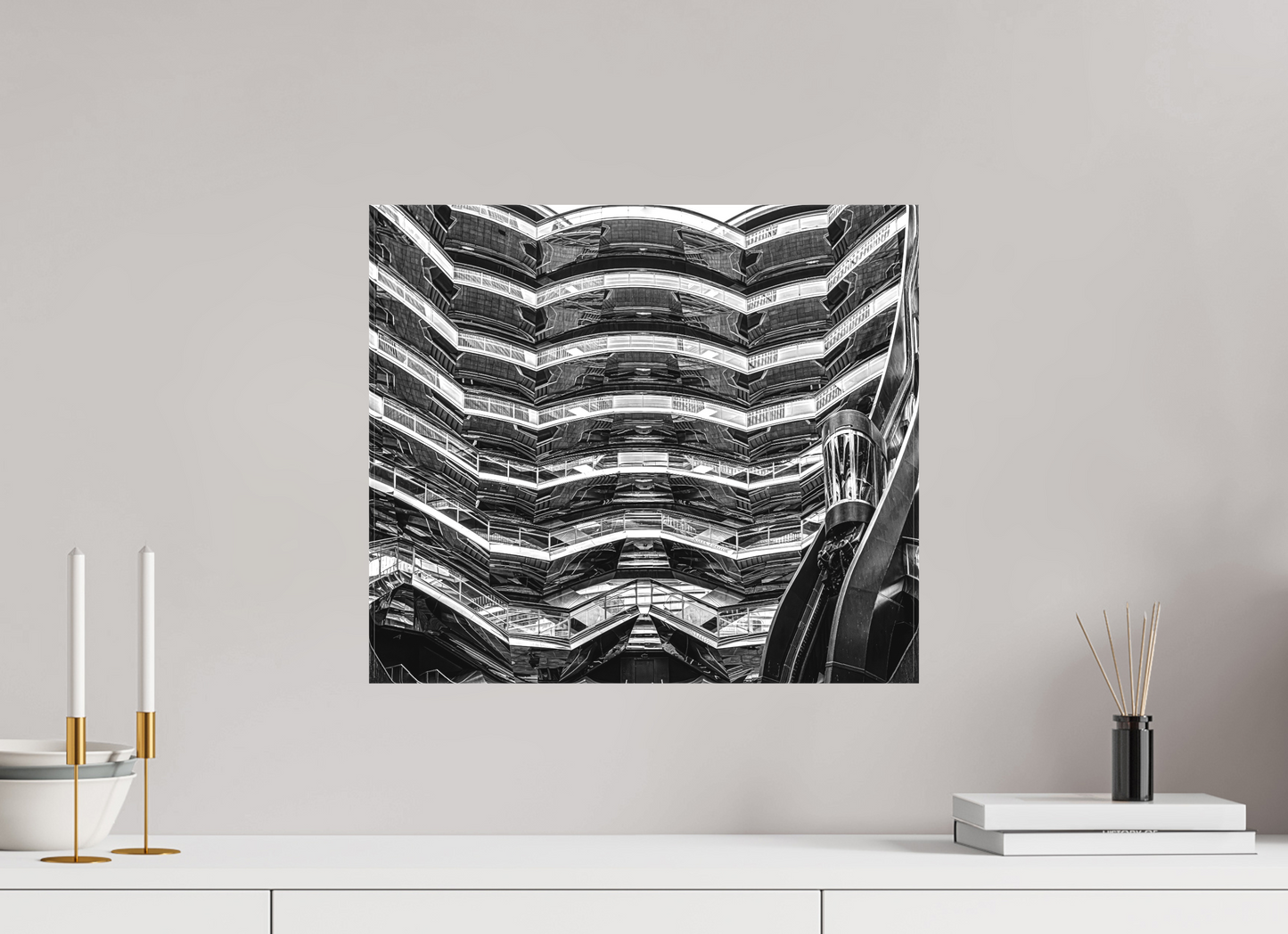 The Vessel (Black and White)