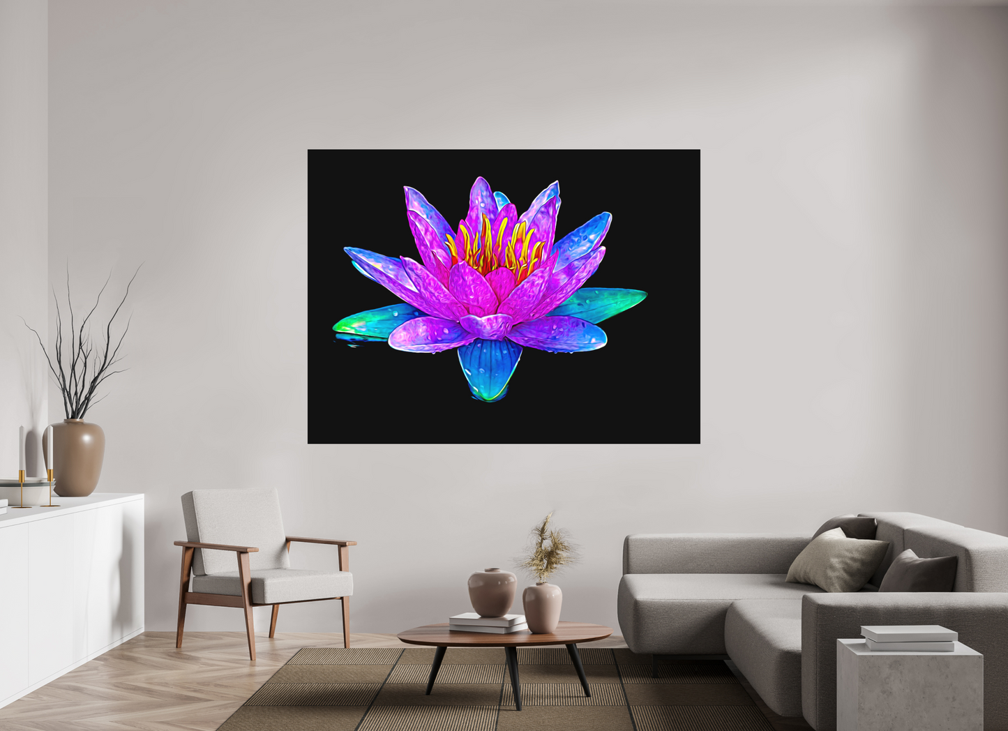 Fluorescent Flower