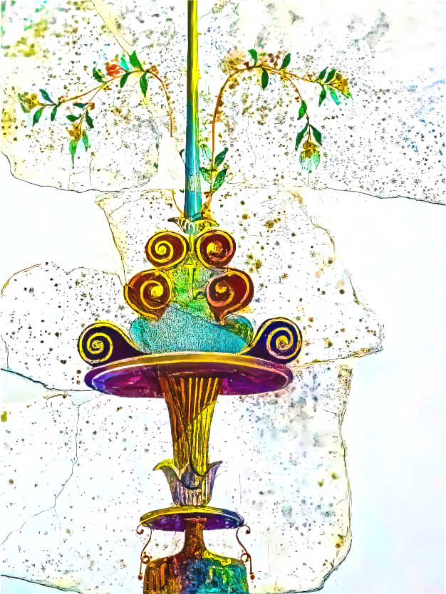 Roman Mural (Detail)