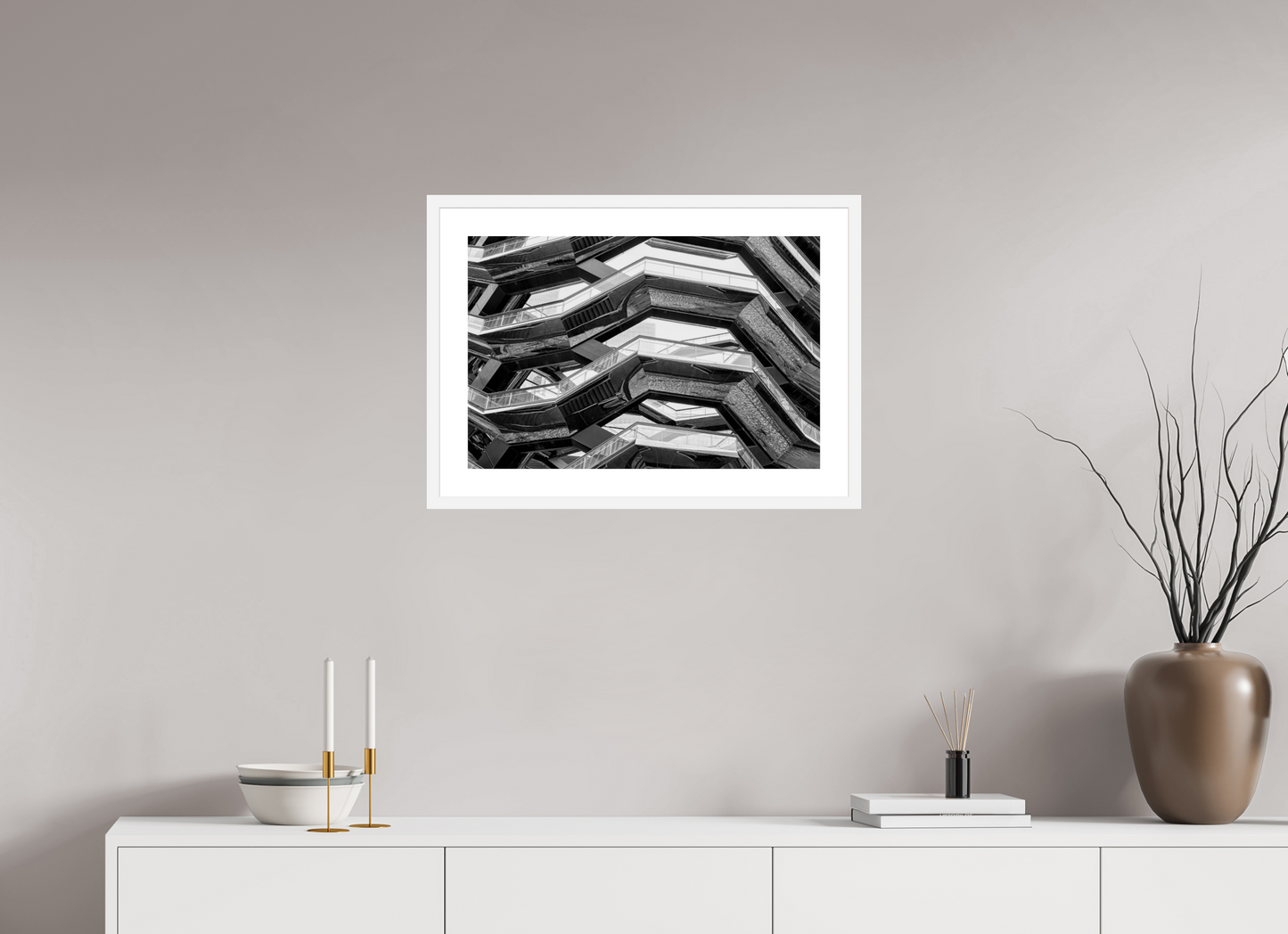 Vessel Detail (Black and White)