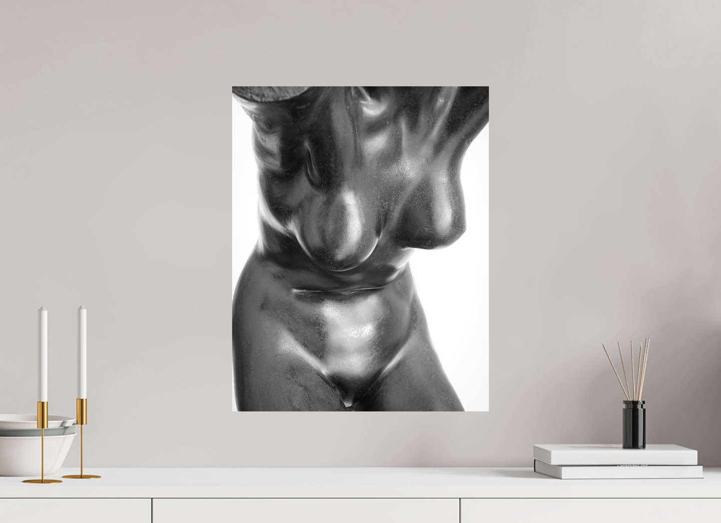 Frontal Woman's Torso