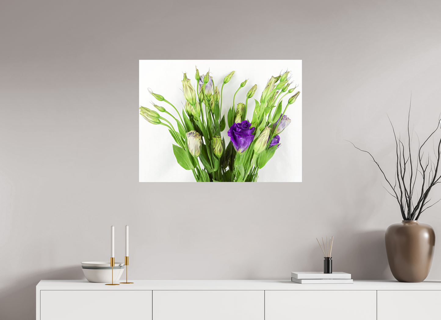 Purple Beauties (White Background)