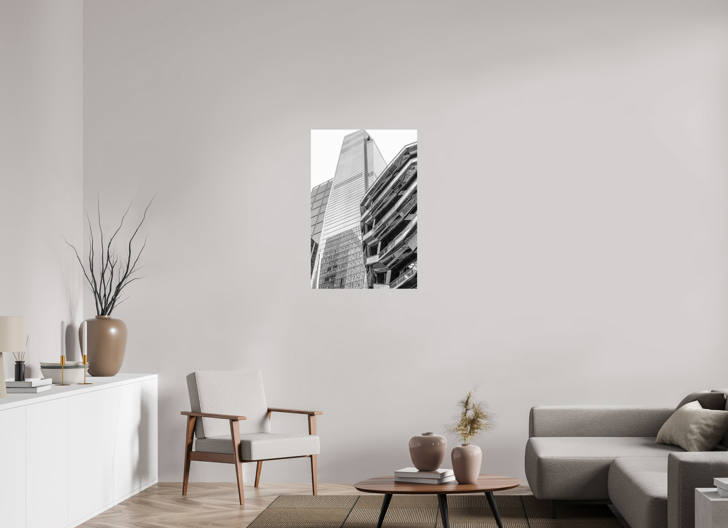 24 x 36″, Photo Print on Ilford Baryta Paper Hudson Yards