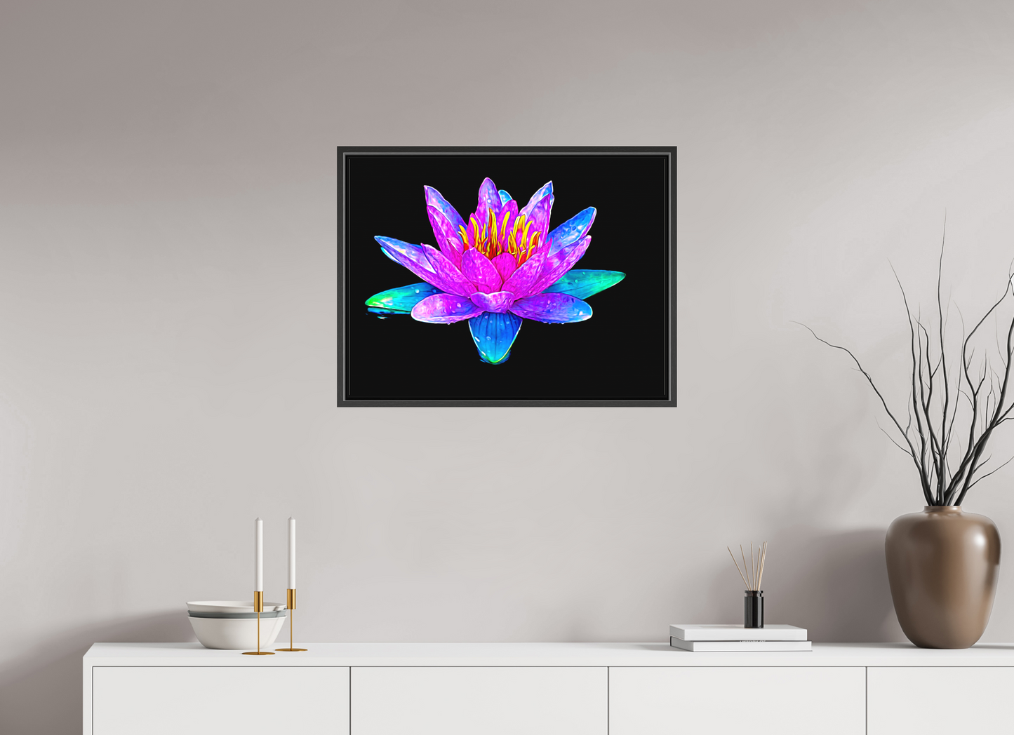 Fluorescent Flower