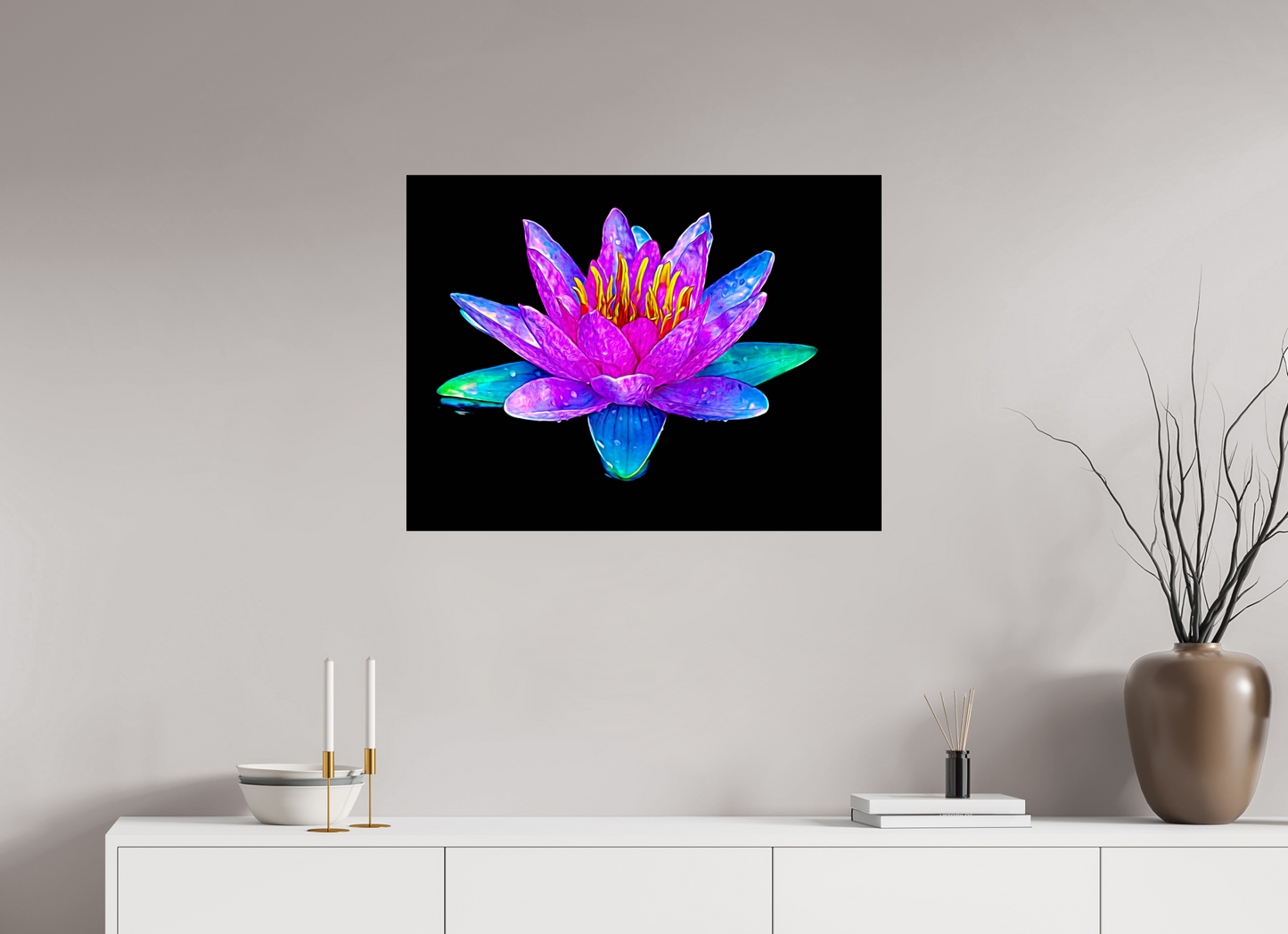 Fluorescent Flower
