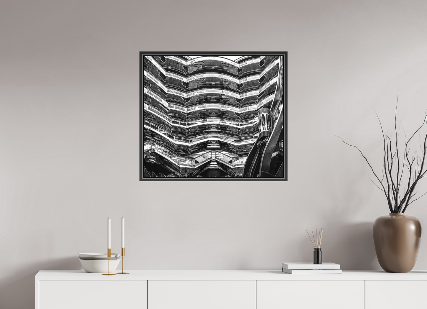 The Vessel (Black and White)