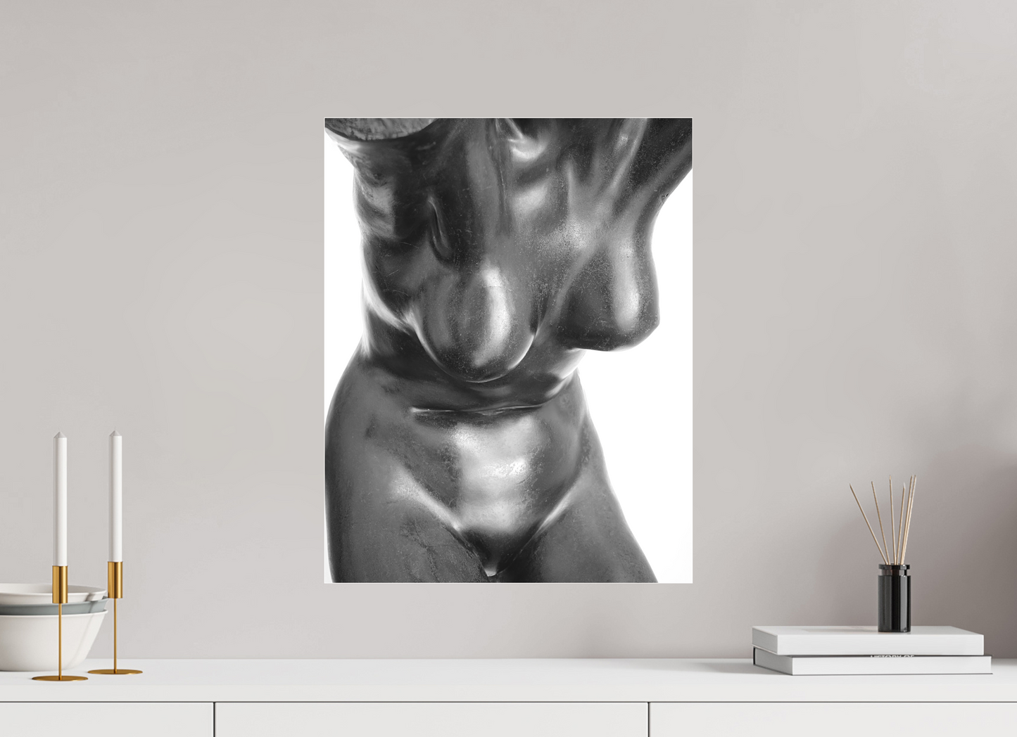 Frontal Woman's Torso