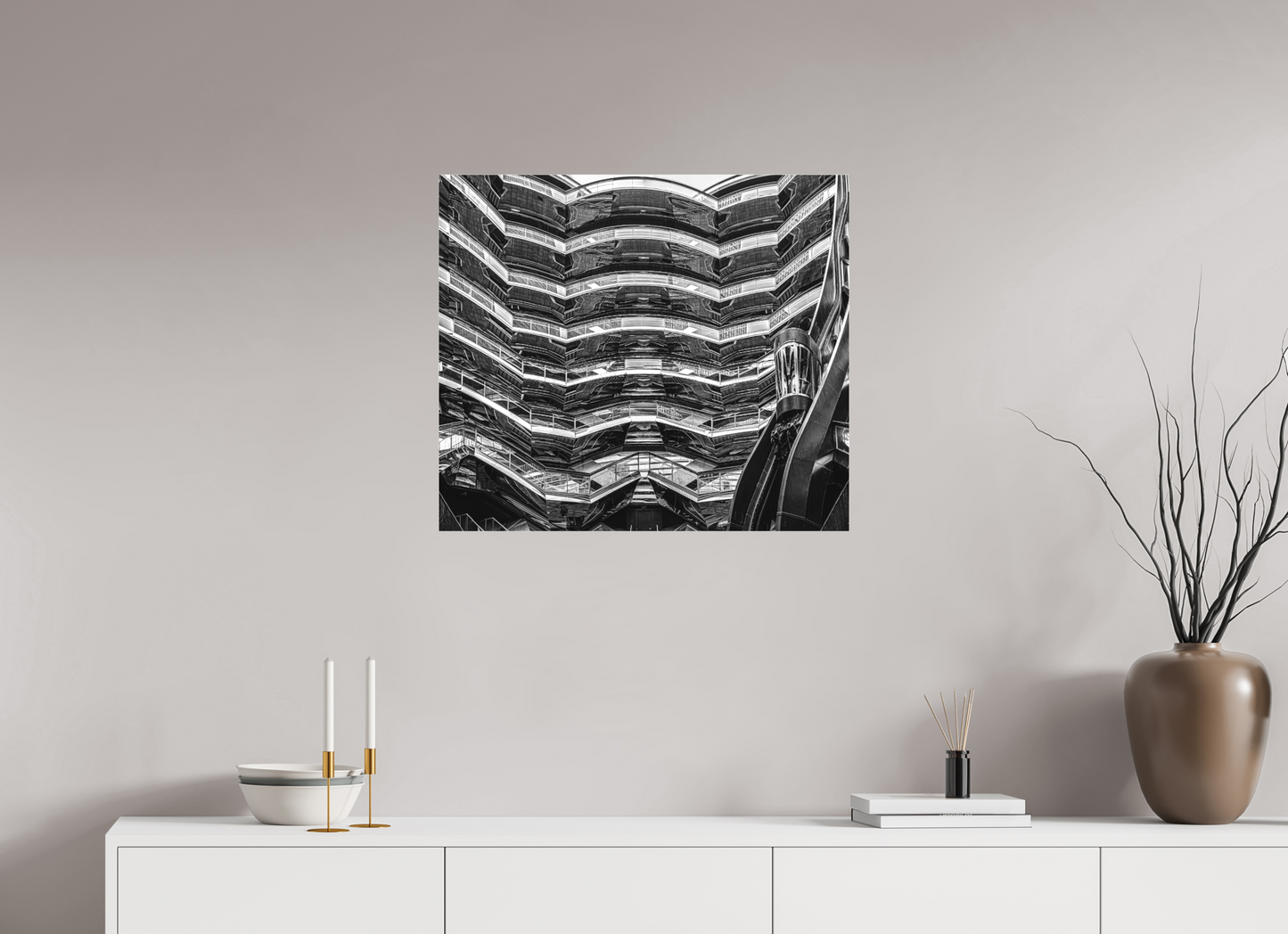 The Vessel (Black and White)