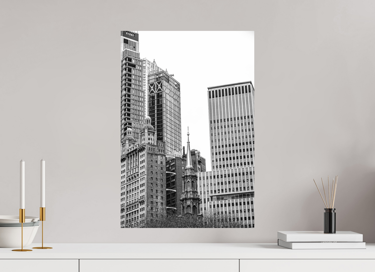 16 x 23.6″, Photo Print on Ilford Baryta Paper New York Architecture