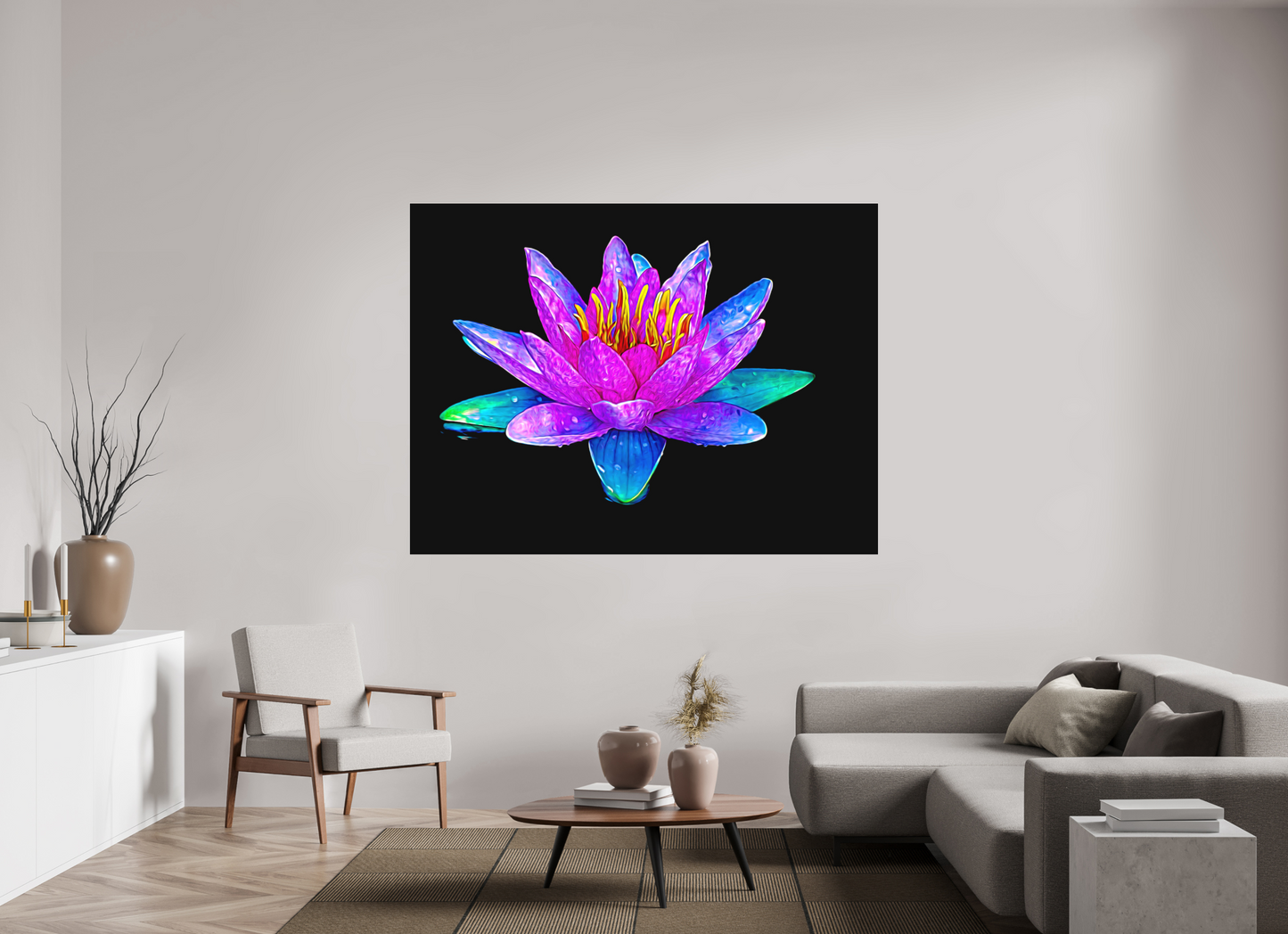 Fluorescent Flower