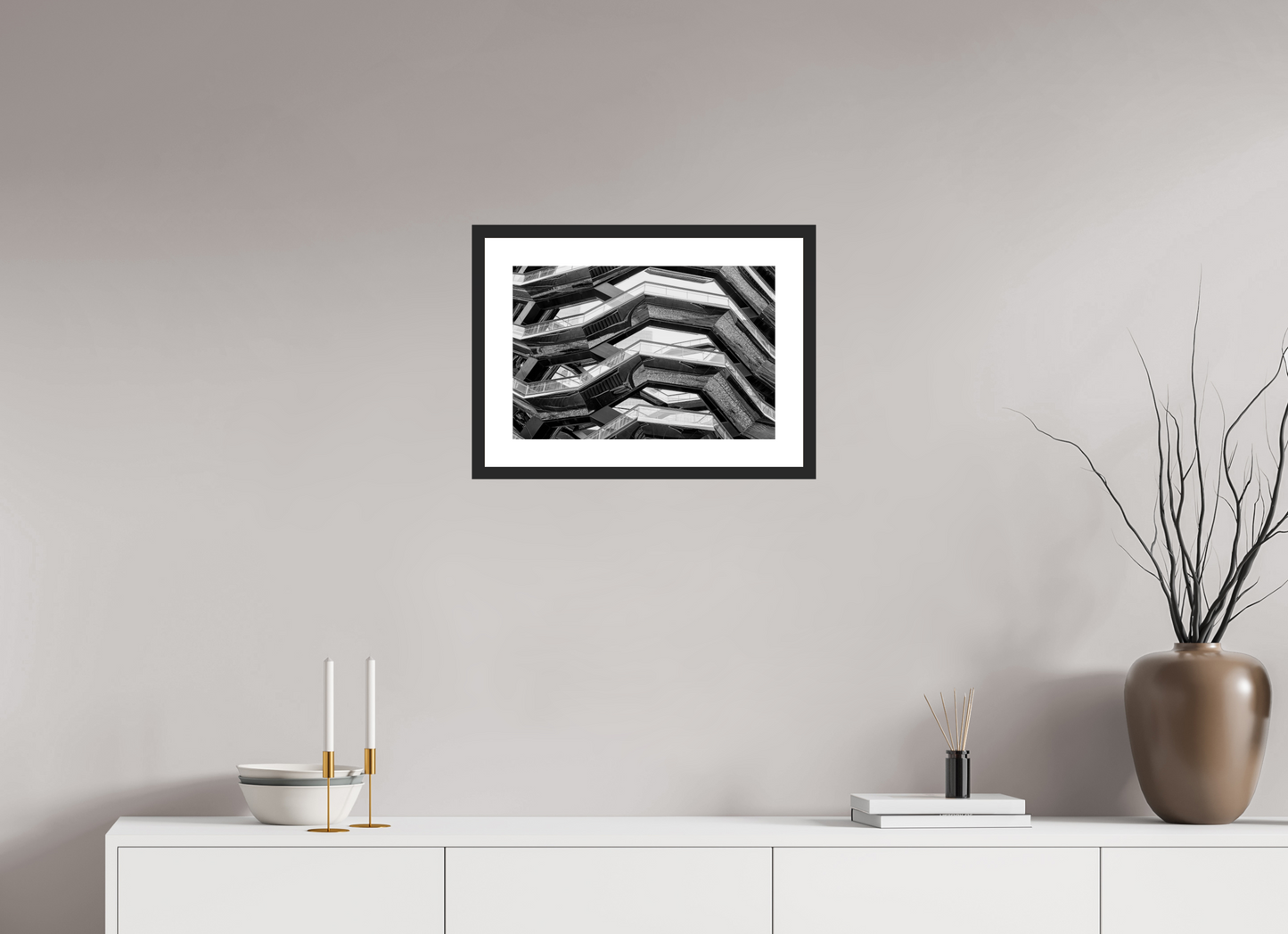 Vessel Detail (Black and White)