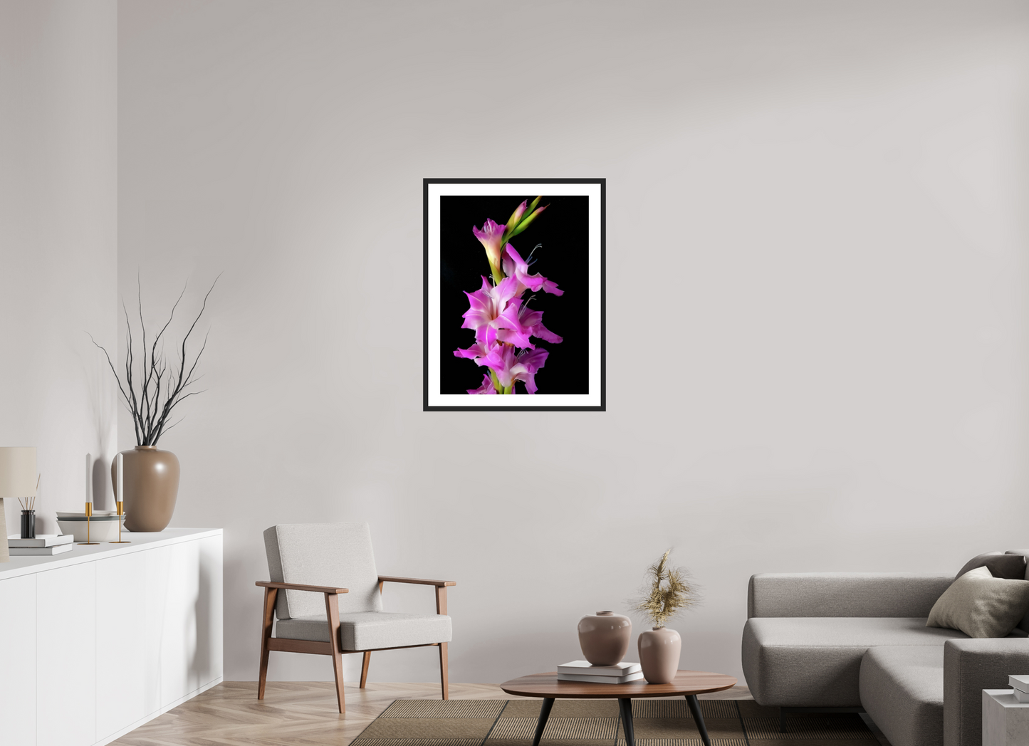 Standing Gladiolus