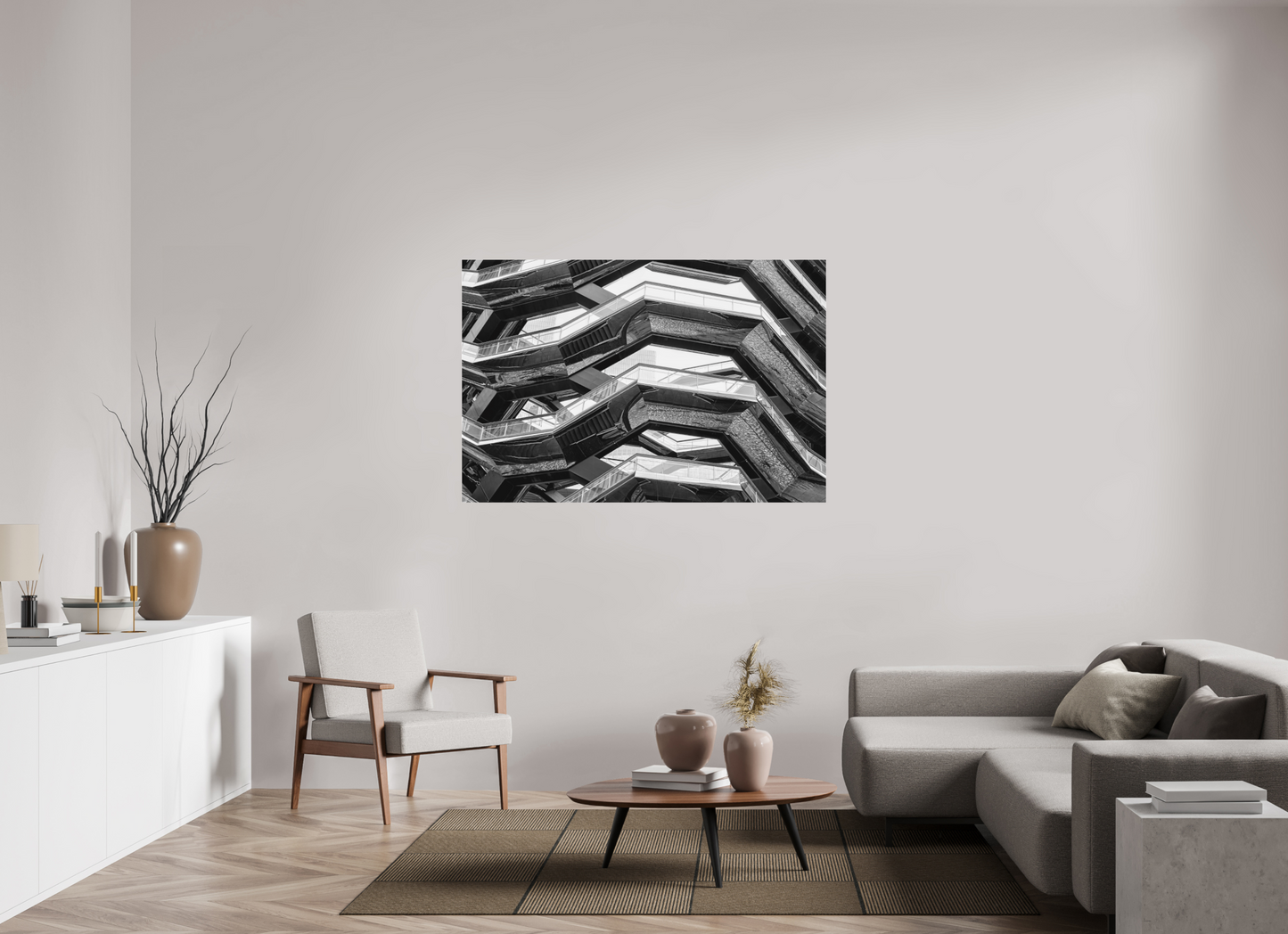 Vessel Detail (Black and White)
