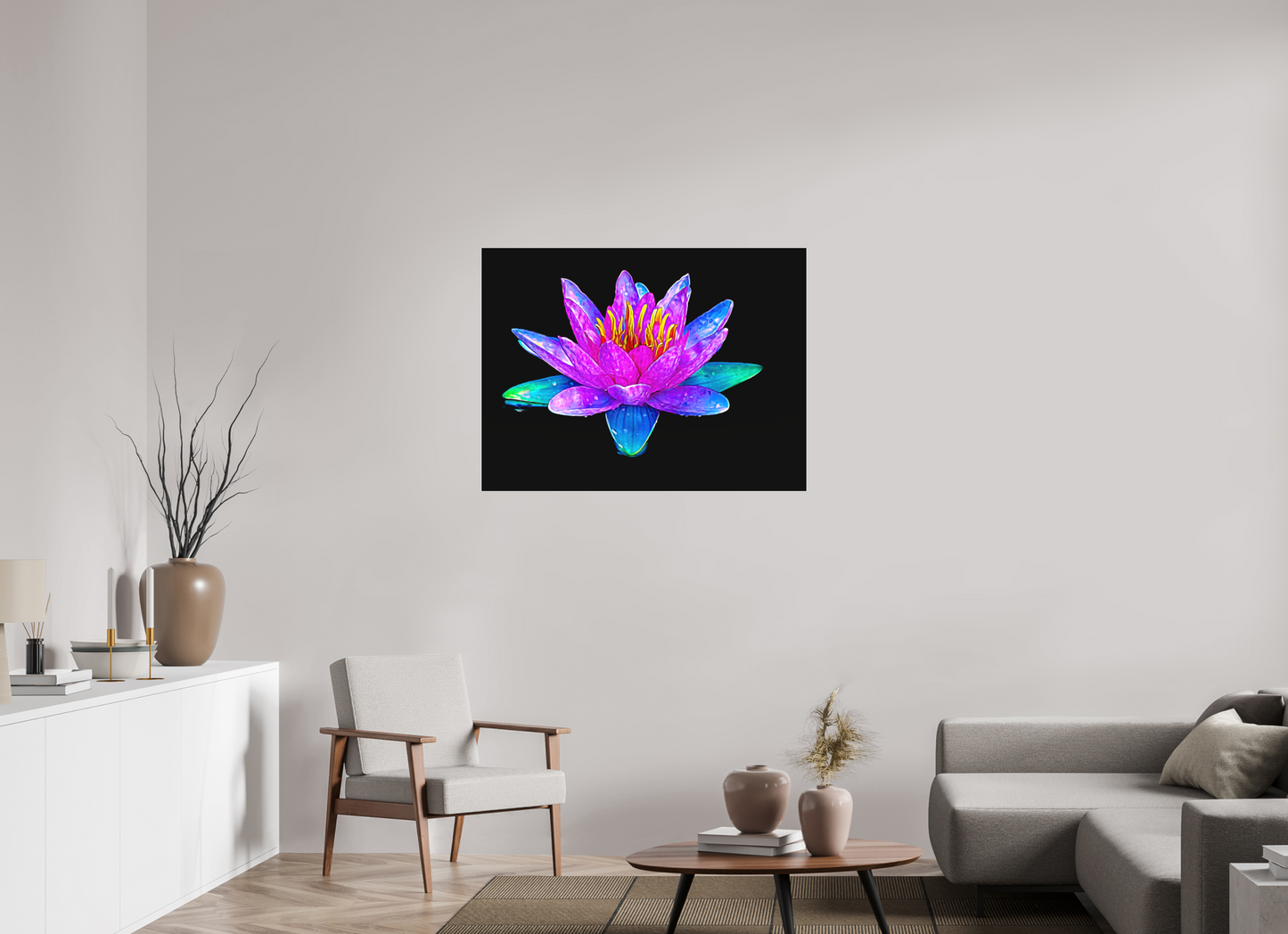 Fluorescent Flower