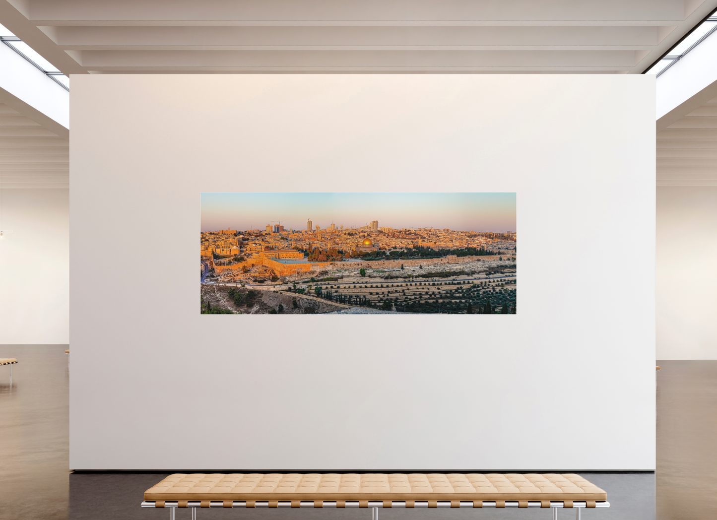 Panoramic Sunrise in Jerusalem