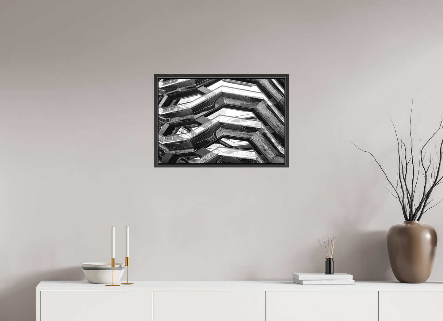 Vessel Detail (Black and White)