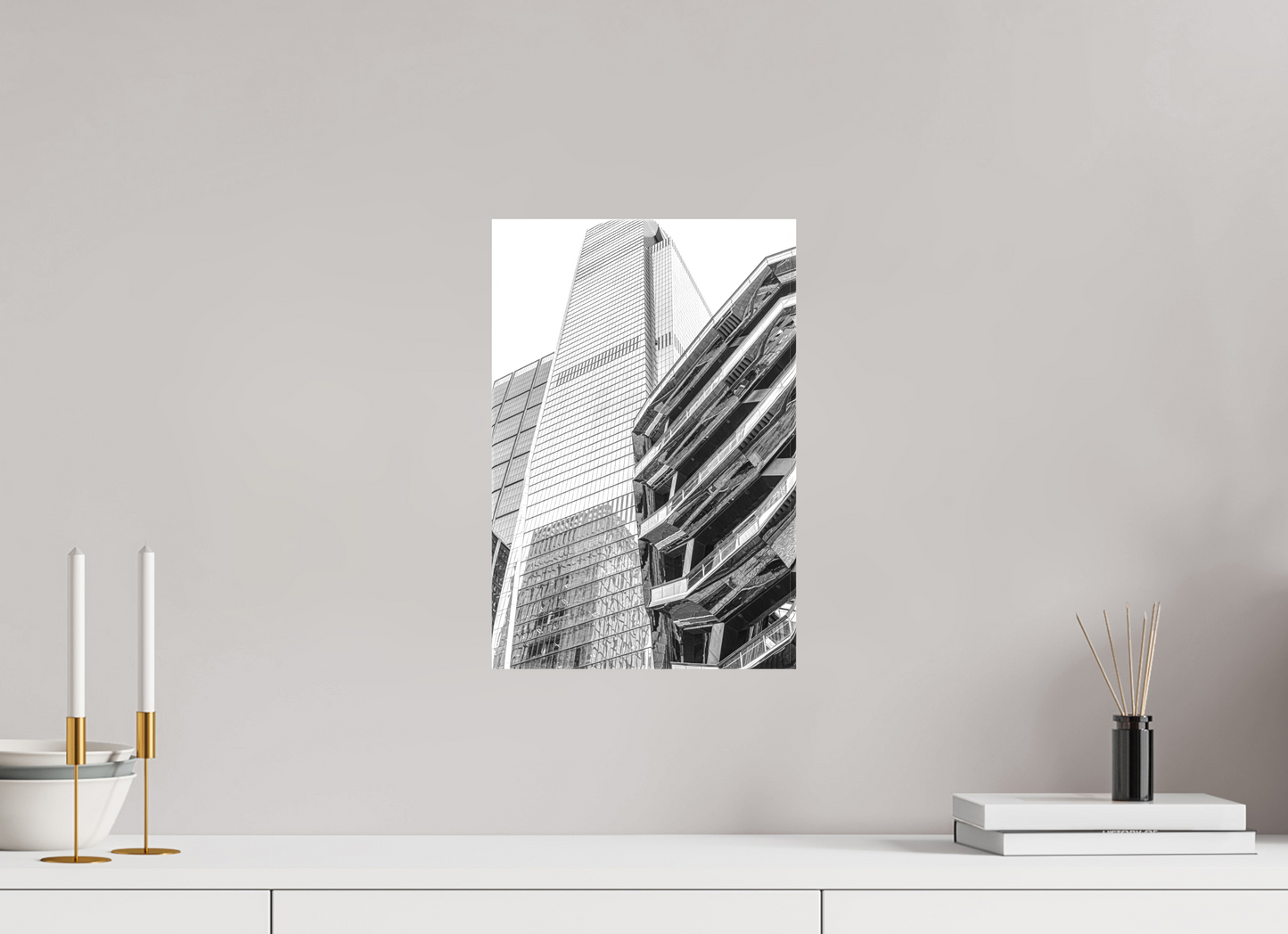 10 x 15″, On Woven Canvas Hudson Yards