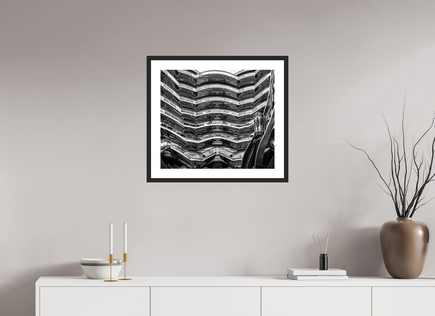 The Vessel (Black and White)