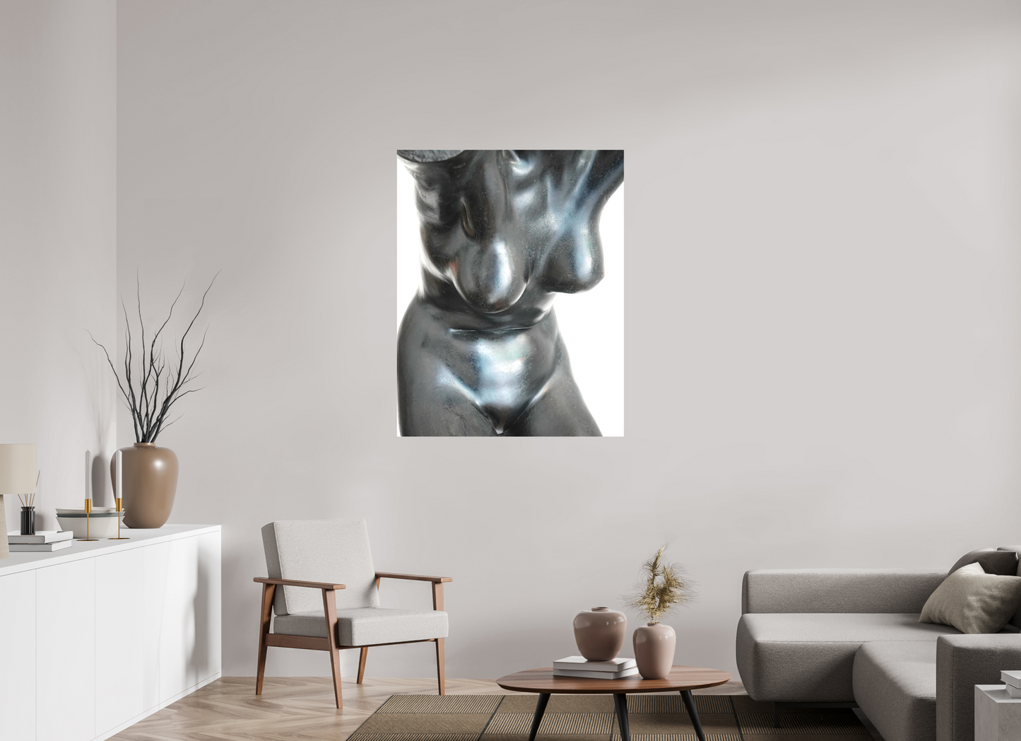 Frontal Woman's Torso