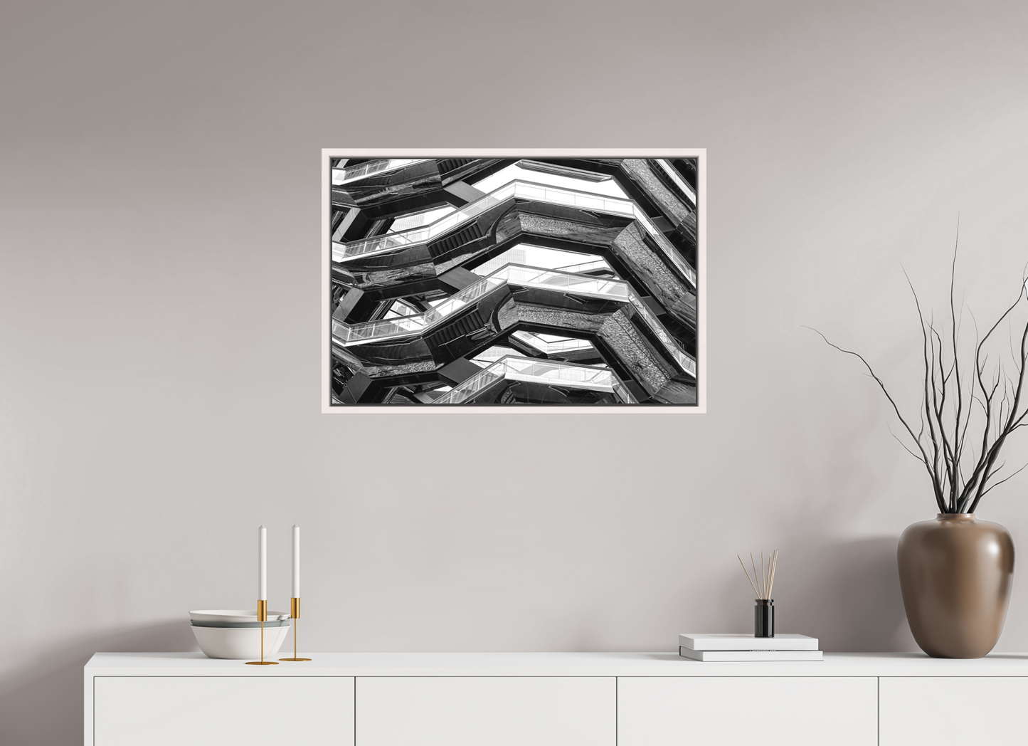 Vessel Detail (Black and White)