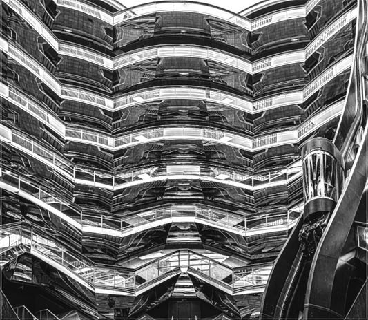 The Vessel (Black and White)