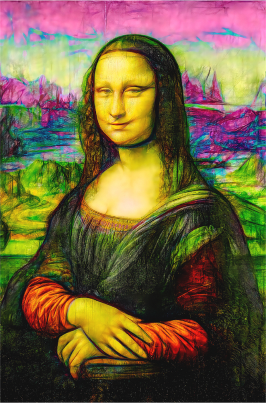 Panoramic Lady Monalisa