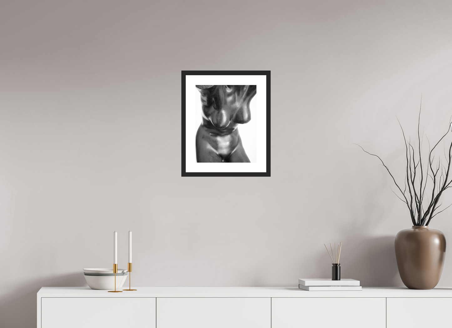 Frontal Woman's Torso