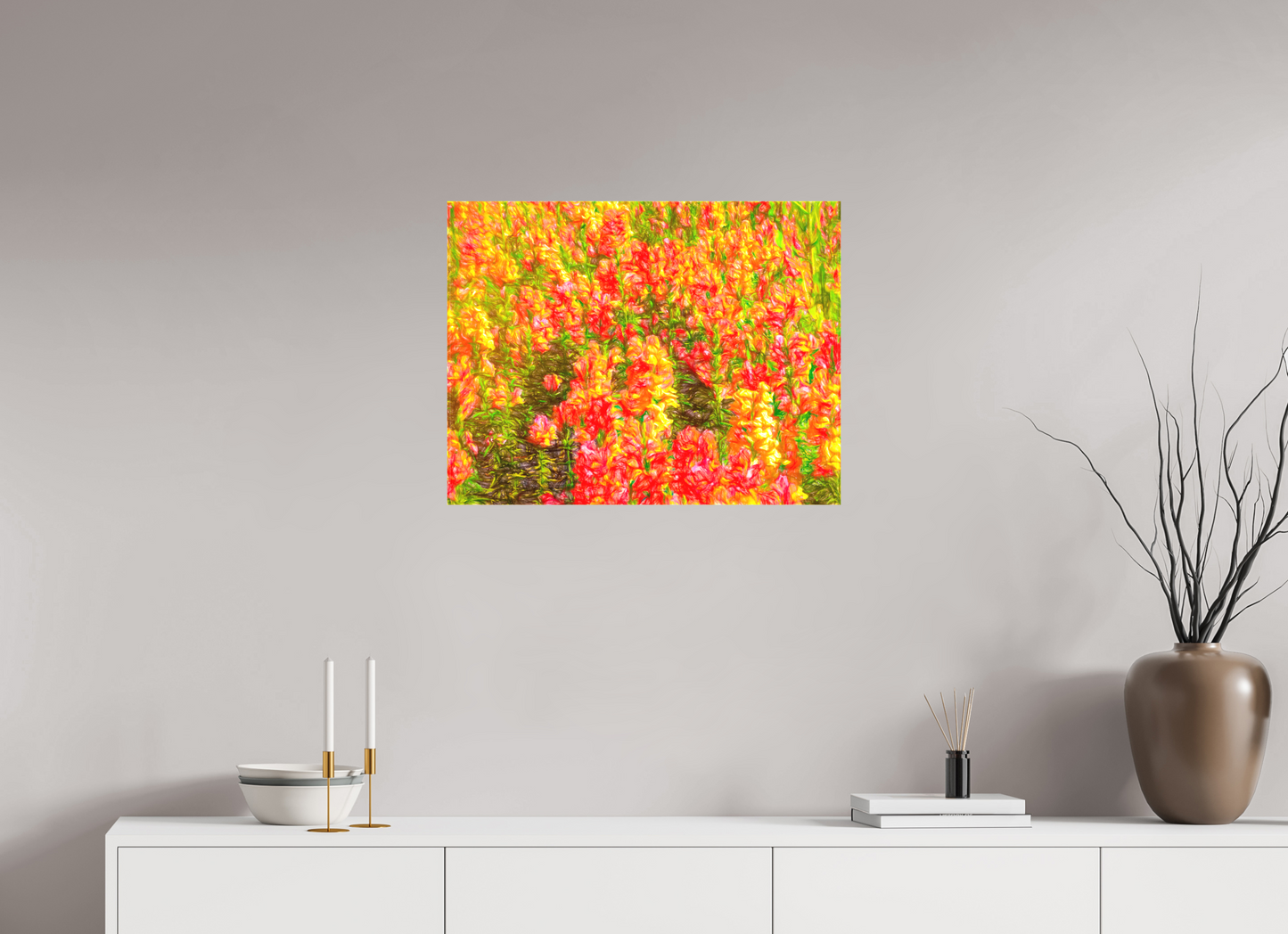 Golden Flowers