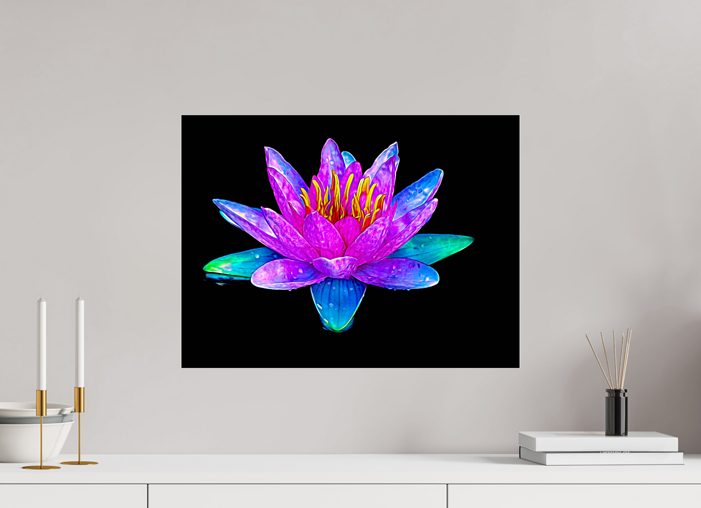 Fluorescent Flower