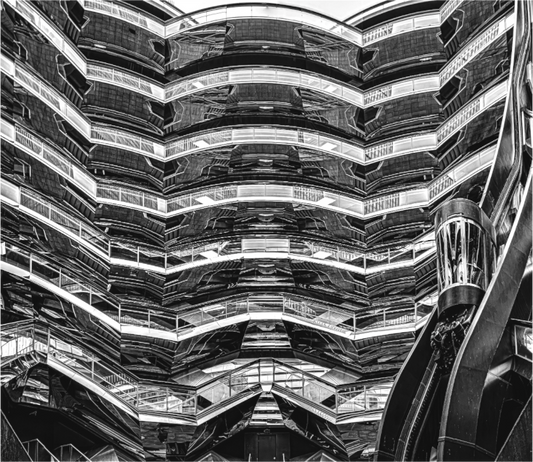 The Vessel (Black and White)