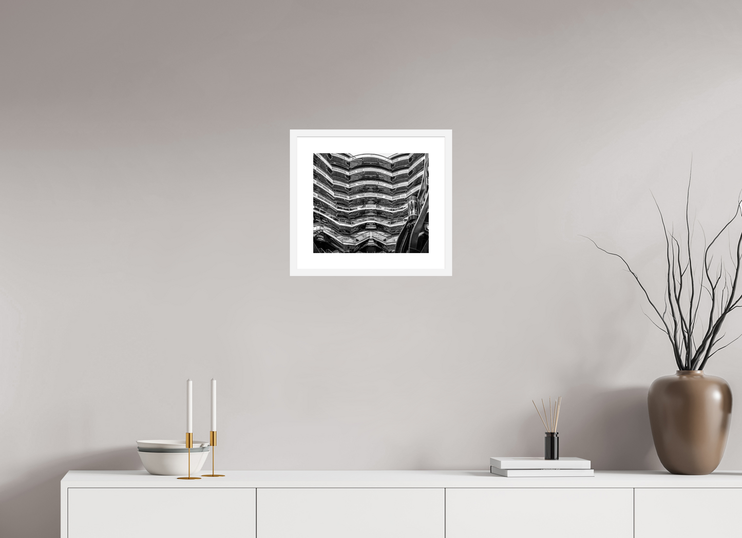 The Vessel (Black and White)