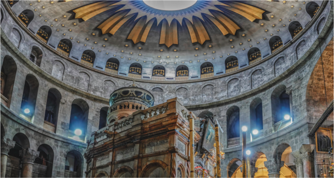 Panoramic Church of the Holy Sepulcher