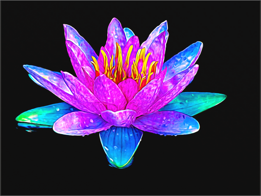 Fluorescent Flower