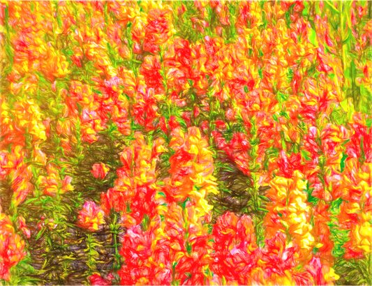 Golden Flowers