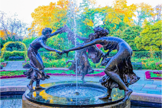 Three Dancing Maidens