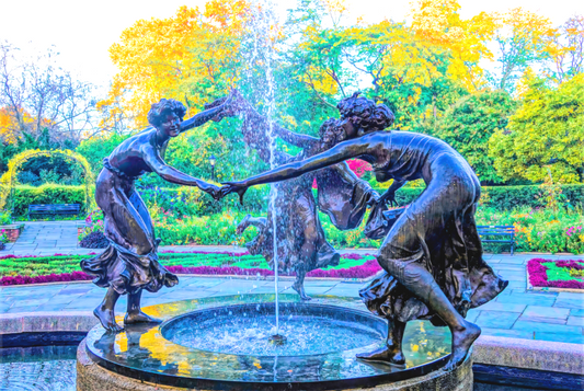 Three Dancing Maidens