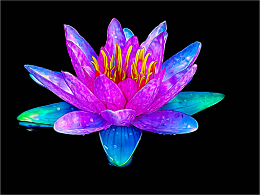 Fluorescent Flower