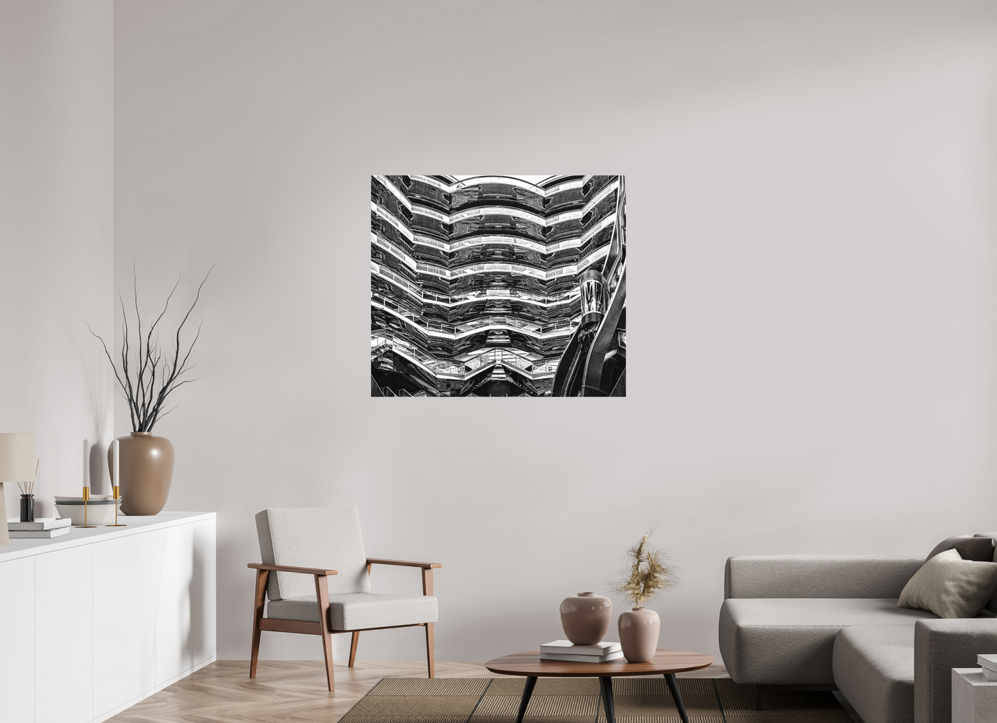 The Vessel (Black and White)