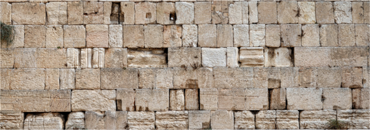 Panoramic Western Wall (Detail)