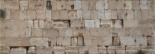 Panoramic Jerusalem's Western Wall (Detail)