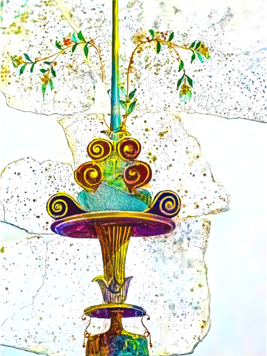 Roman Mural (Detail)