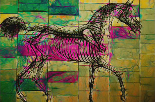 Panoramic Poetry Horse