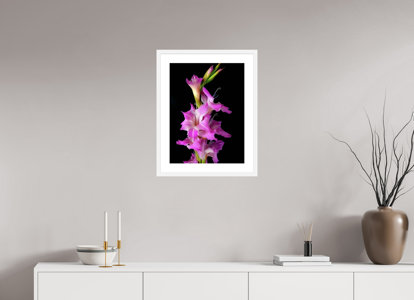 Standing Gladiolus