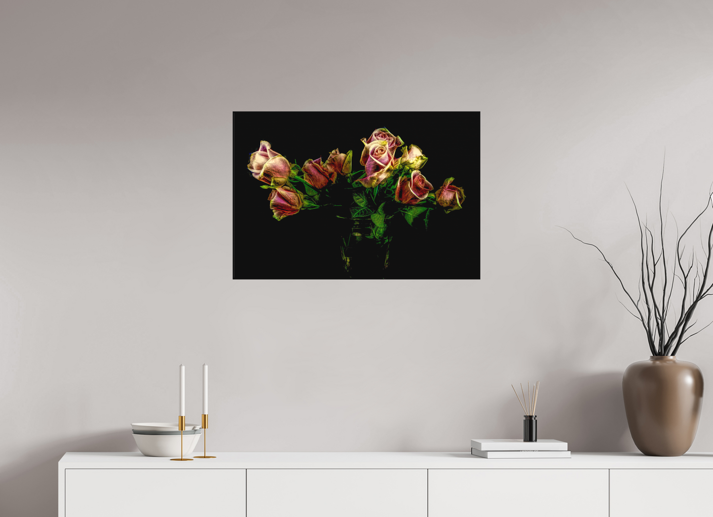 Roses Lighten Our Lives